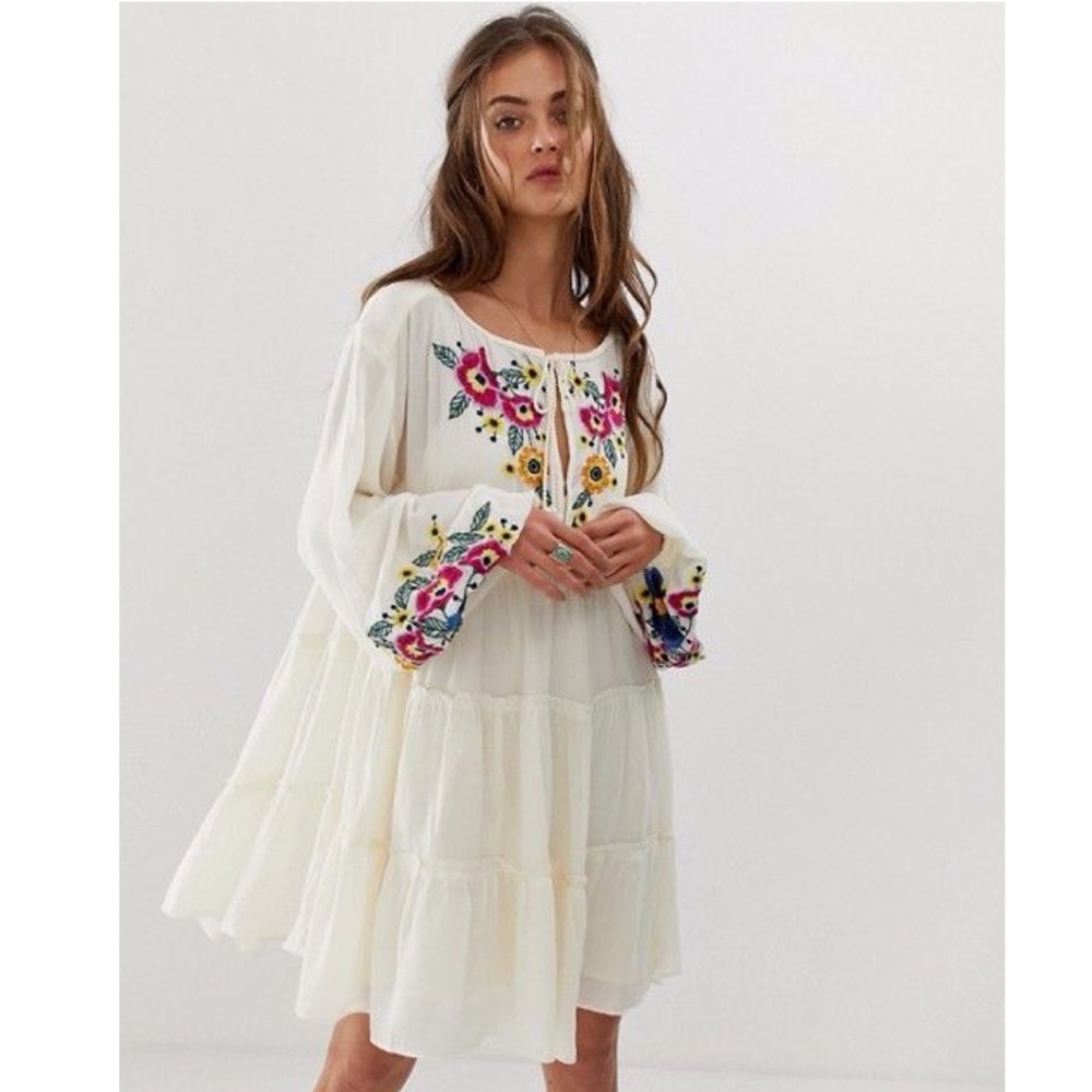 Free People Spell On Your Embroidered Dress - Picture 3 of 11